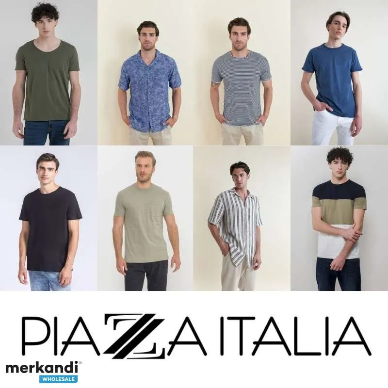 ROPA HOMBRE VERANO MARCA PIAZZA ITALIA  LOTE EXCLUSIVO MERKANDI