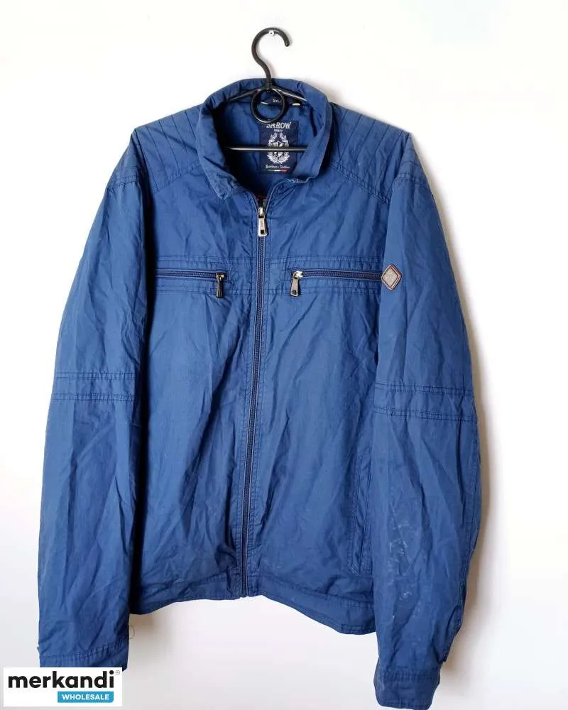ROPA USADA CLASIFICADA PAQUETE DE CHAQUETA PRIMAVERAVERANO MIX MUJER/HOMBRE 4 ZŁ / KG