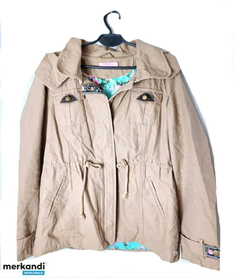 ROPA USADA CLASIFICADA PAQUETE DE CHAQUETA PRIMAVERAVERANO MIX MUJER/HOMBRE 4 ZŁ / KG