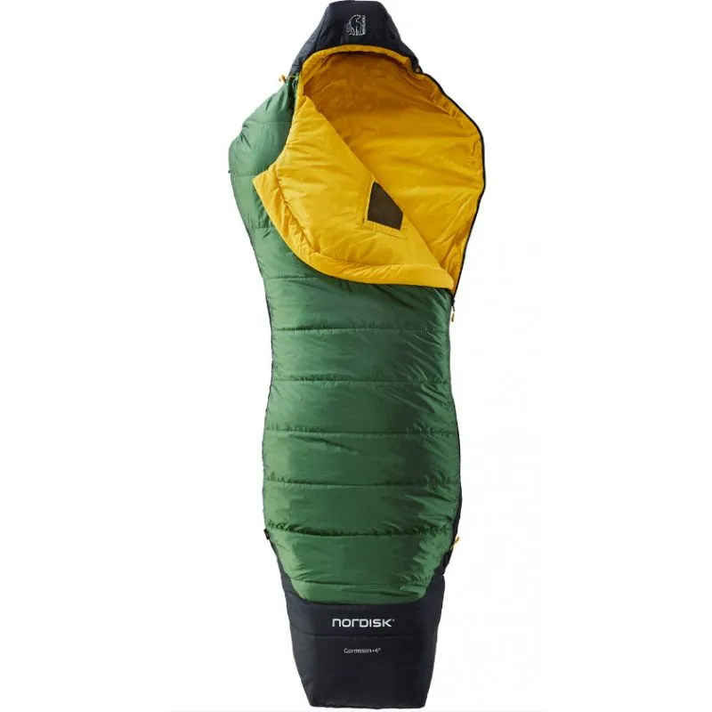 Saco de dormir NORDISK Gormsson +4° M Curve (Verde alcachofa)