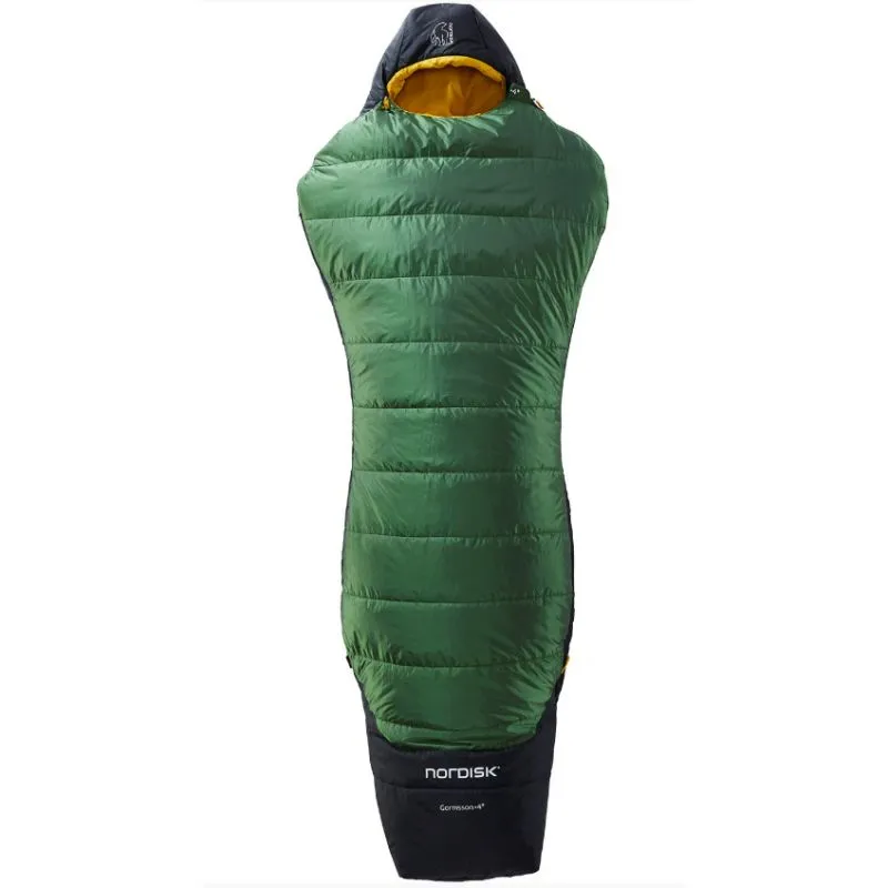 Saco de dormir NORDISK Gormsson +4° M Curve (Verde alcachofa)