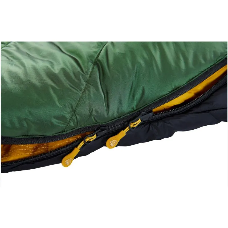 Saco de dormir NORDISK Gormsson +4° M Curve (Verde alcachofa)