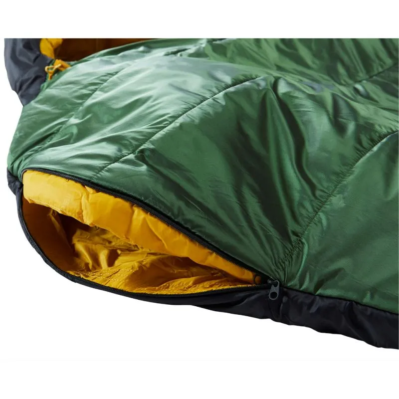Saco de dormir NORDISK Gormsson +4° M Curve (Verde alcachofa)