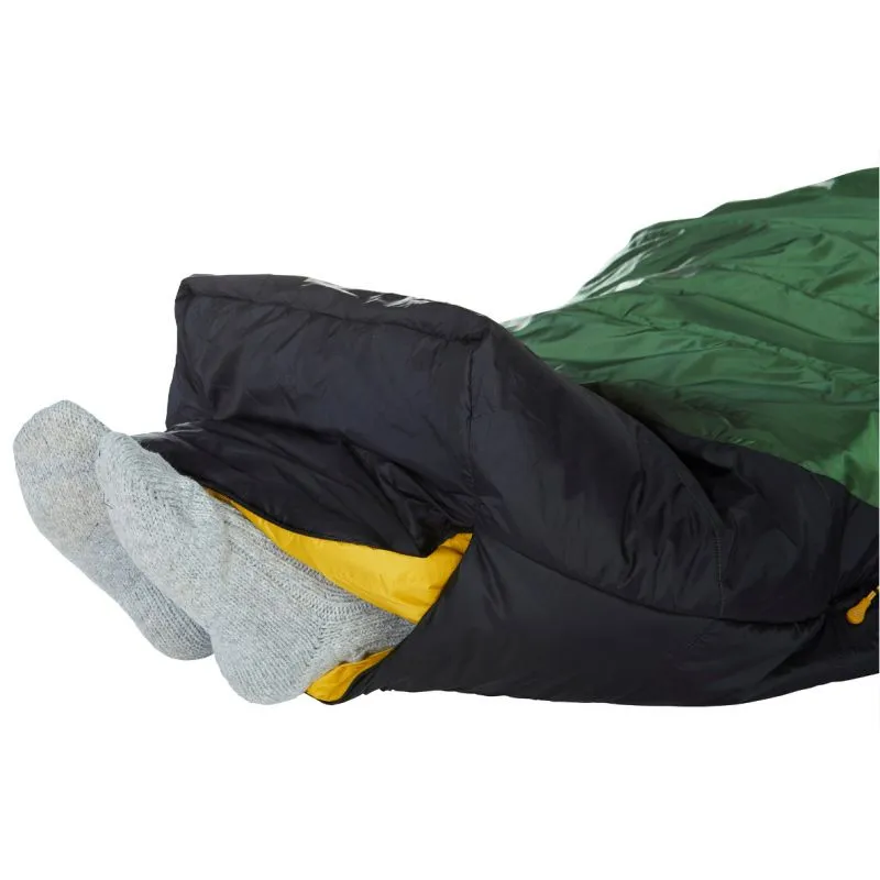 Saco de dormir NORDISK Gormsson +4° M Curve (Verde alcachofa)