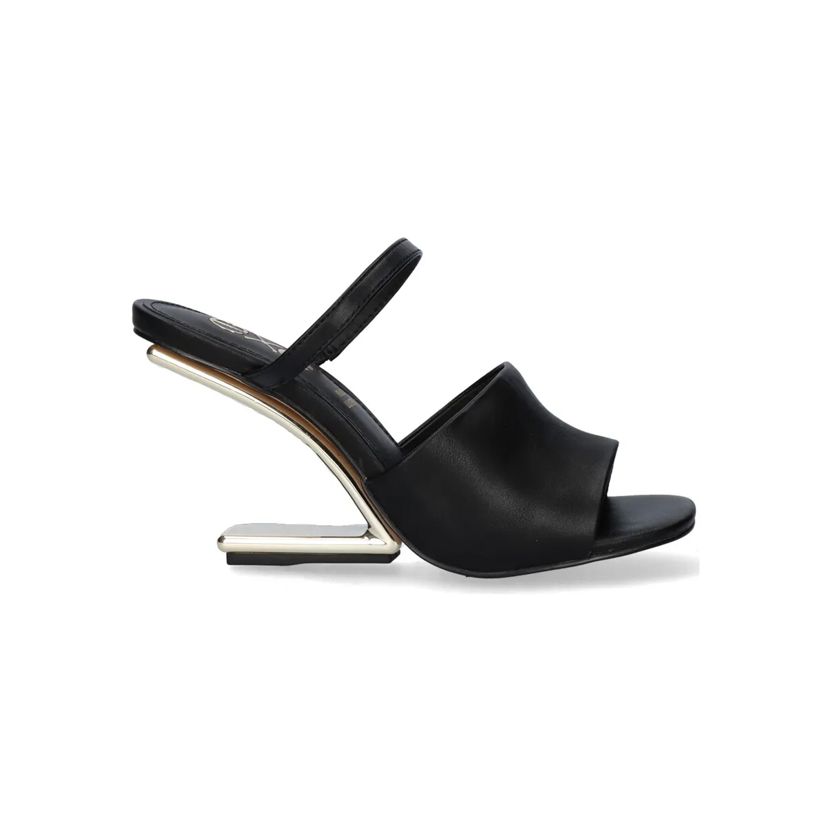 SANDALIA TACÓN ALTO MAGGIE865 STRASS BLACK