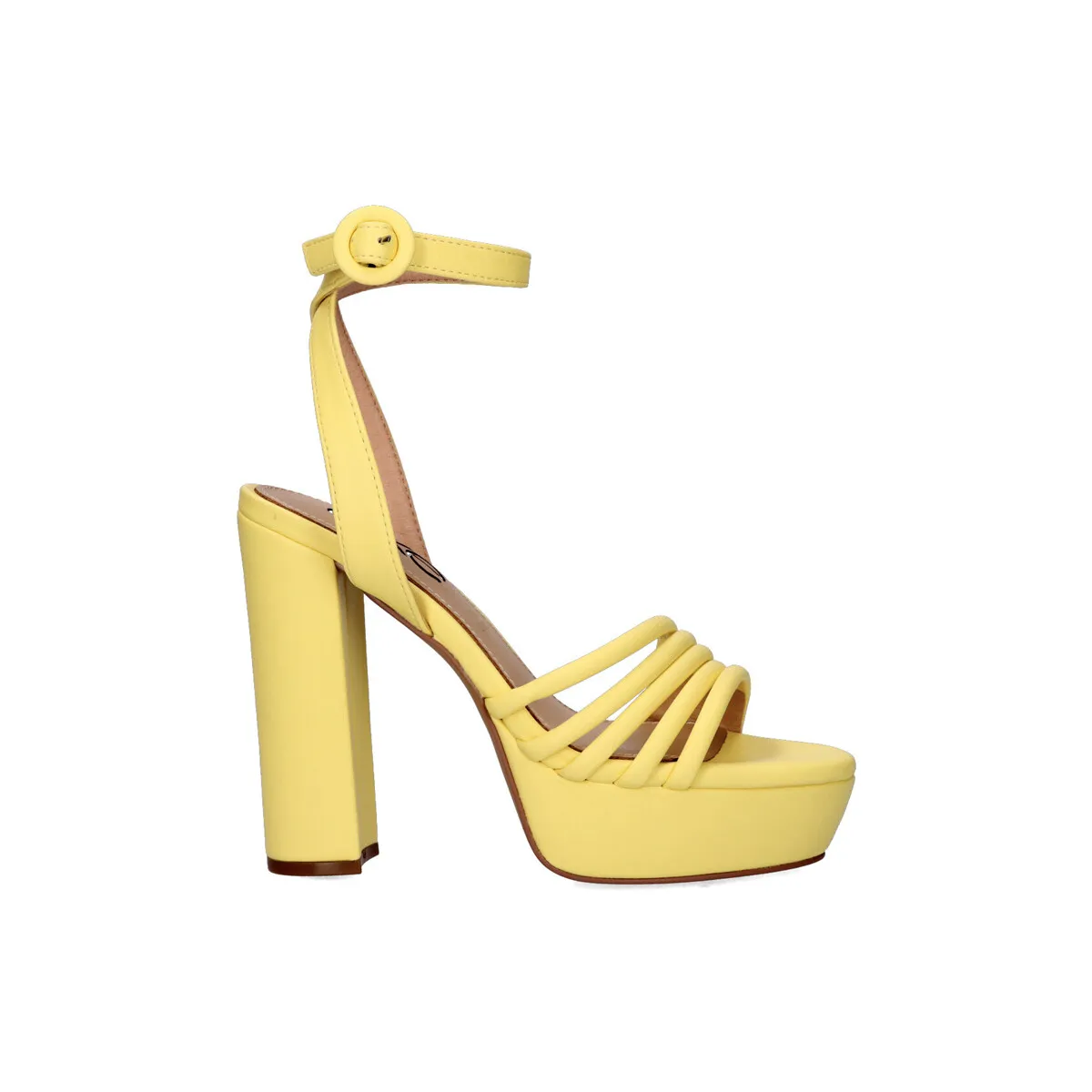 SANDALIA TACÓN ALTO OPHELIA835 AMARILLO