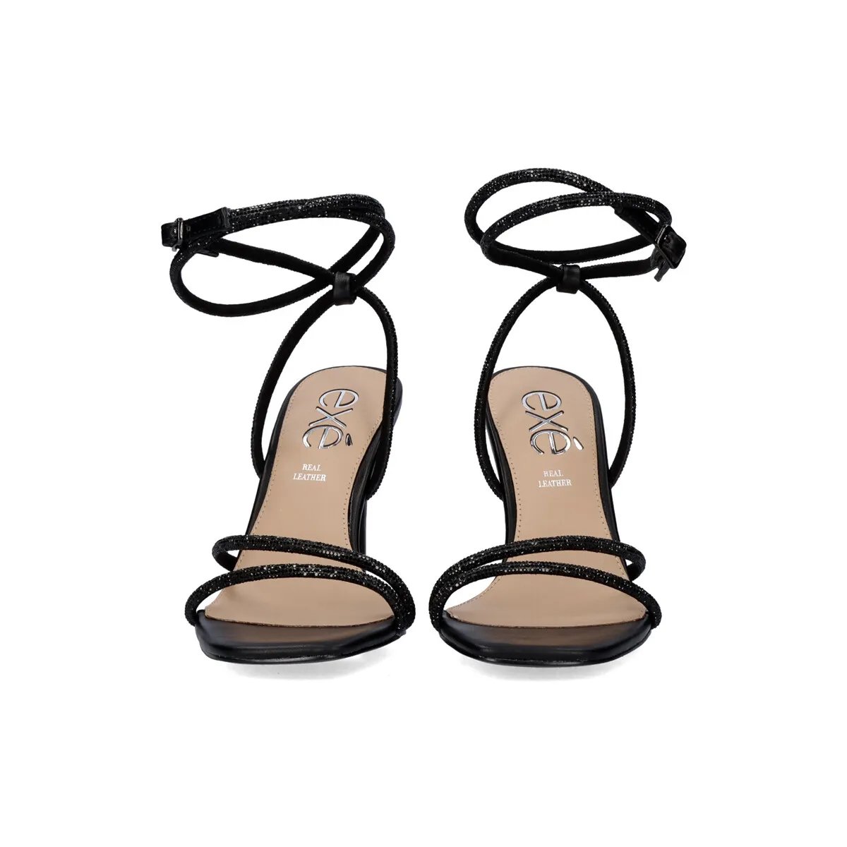 SANDALIA TACÓN ALTO VICTORIA360 BLACK
