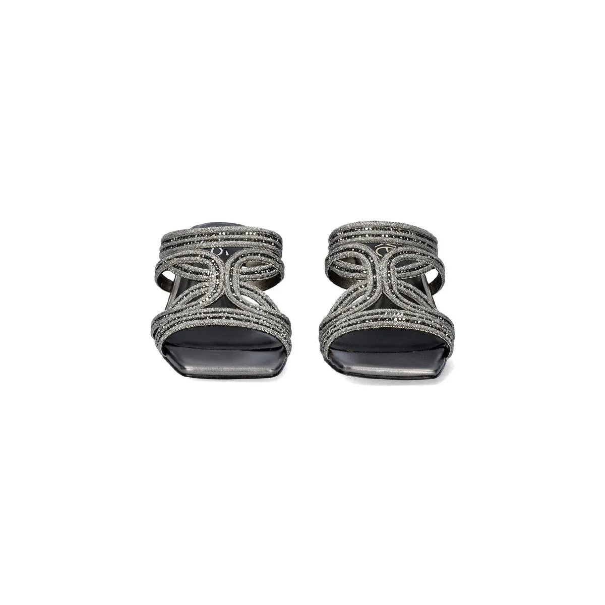 SANDALIA TACÓN BAJO  JENIFER126 PEWTER