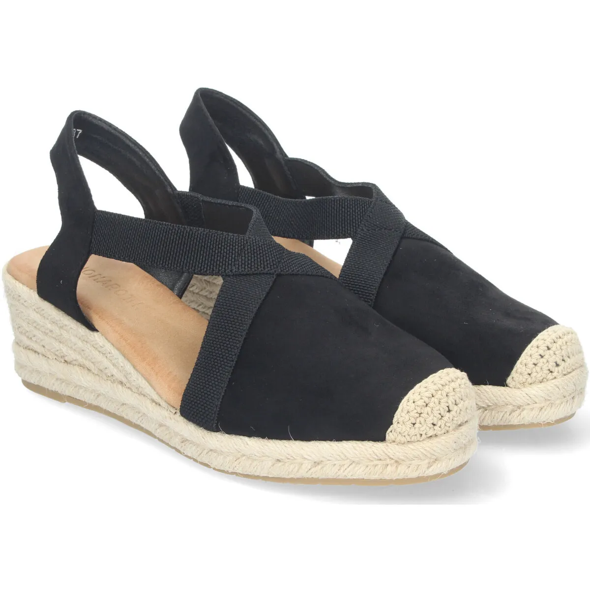 Sandalias de Cuña de Yute para Mujer