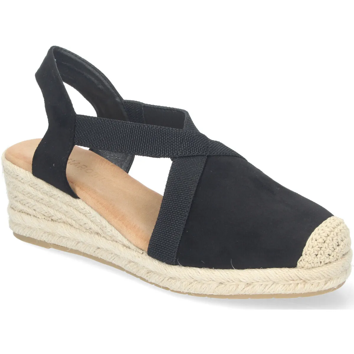 Sandalias de Cuña de Yute para Mujer