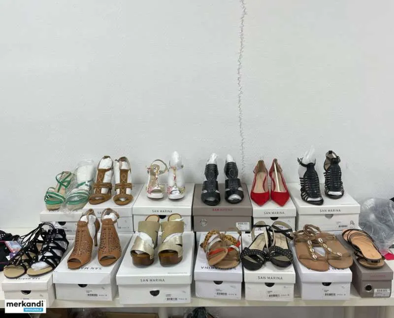 Sandalias de piel para mujer de la marca San Marina