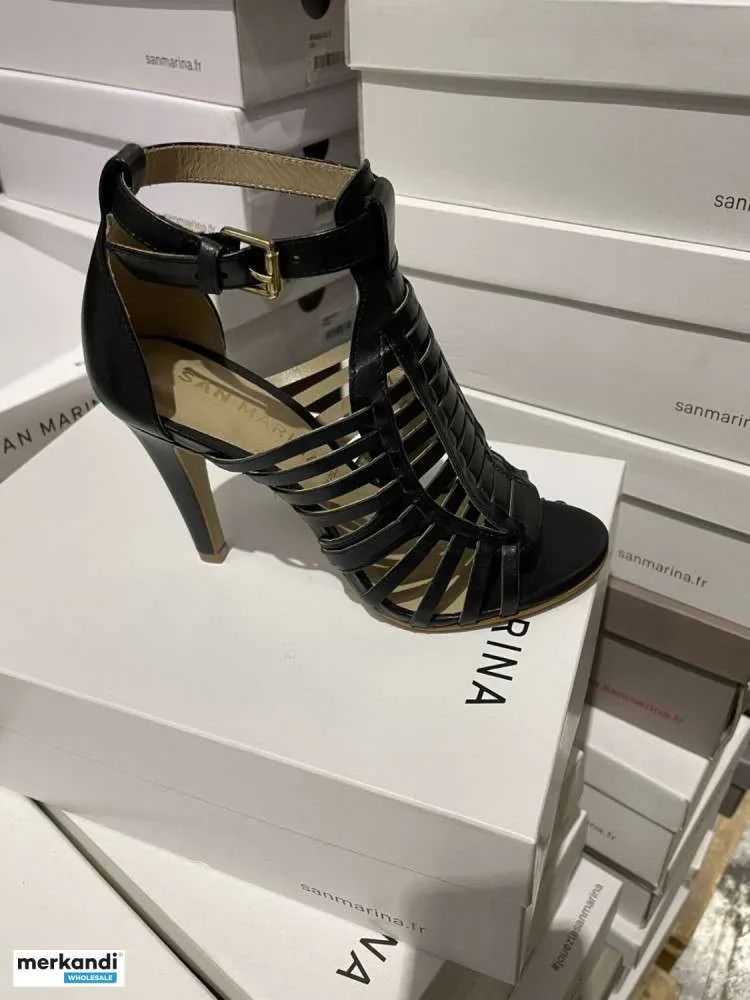 Sandalias de piel para mujer de la marca San Marina