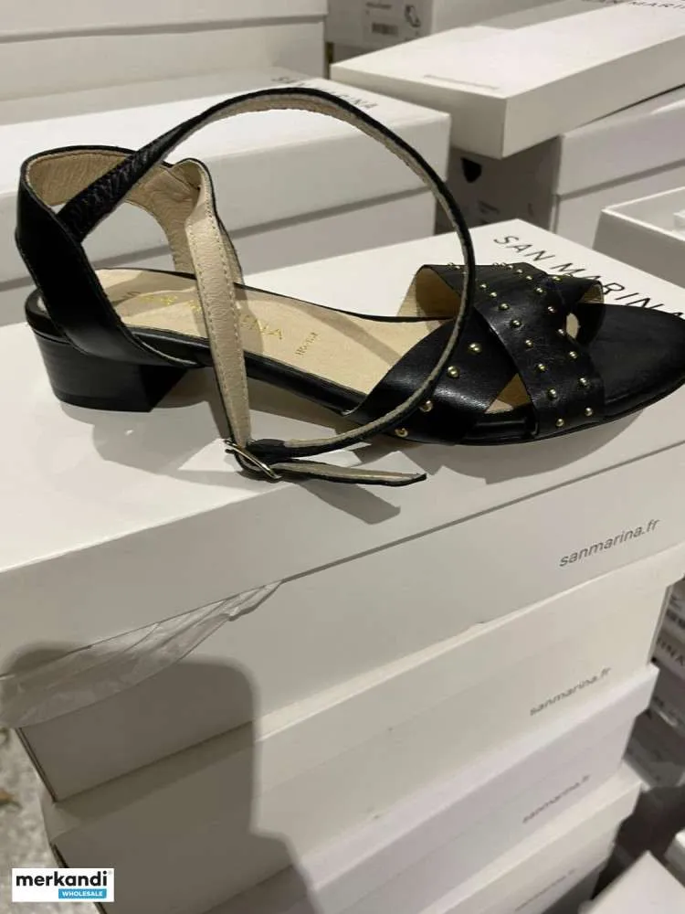 Sandalias de piel para mujer de la marca San Marina