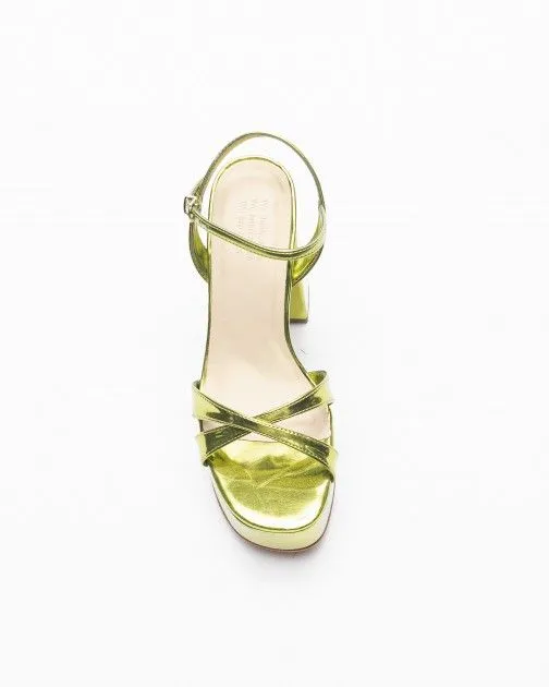 Sandalias de tacón alto PROF 162011 Verde