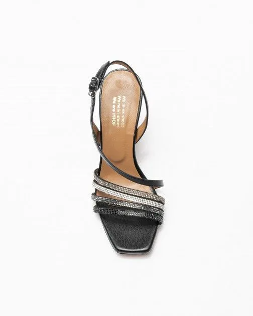 Sandalias de tacón alto PROF 236L Negro
