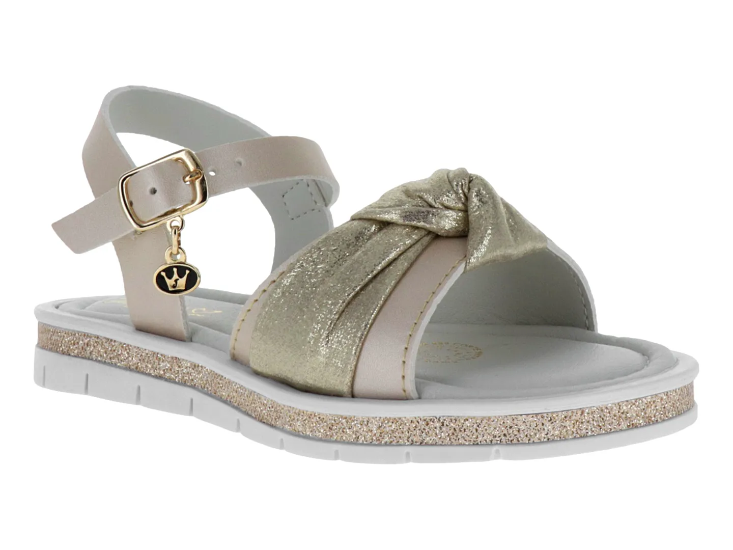 Sandalias Jakuna 235905  Plateado Para Niña