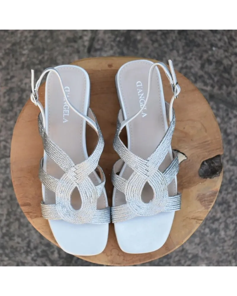 Sandalias tacón bajo DANGELA 23108