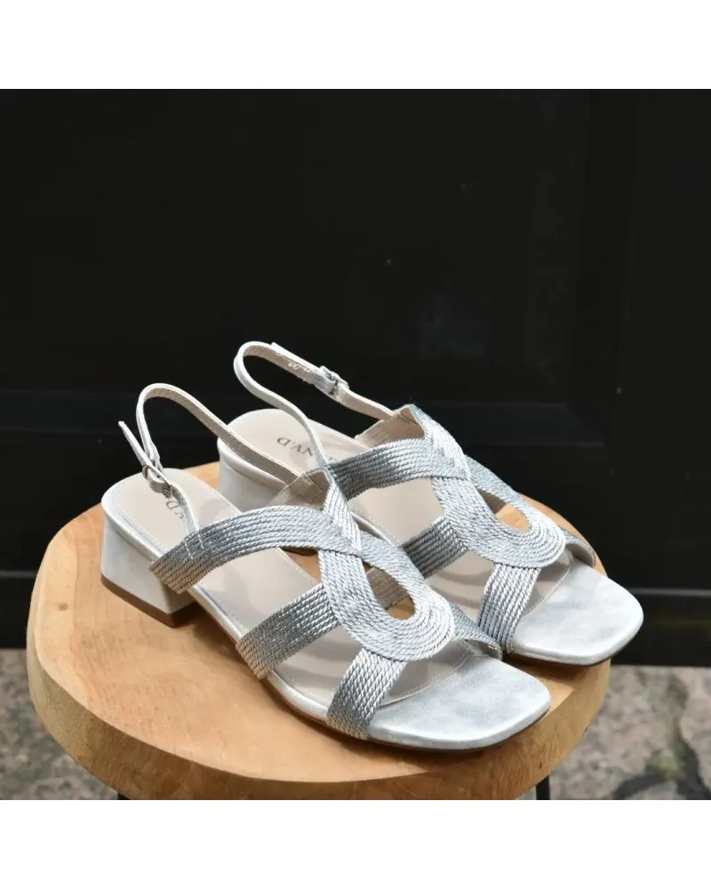 Sandalias tacón bajo DANGELA 23108