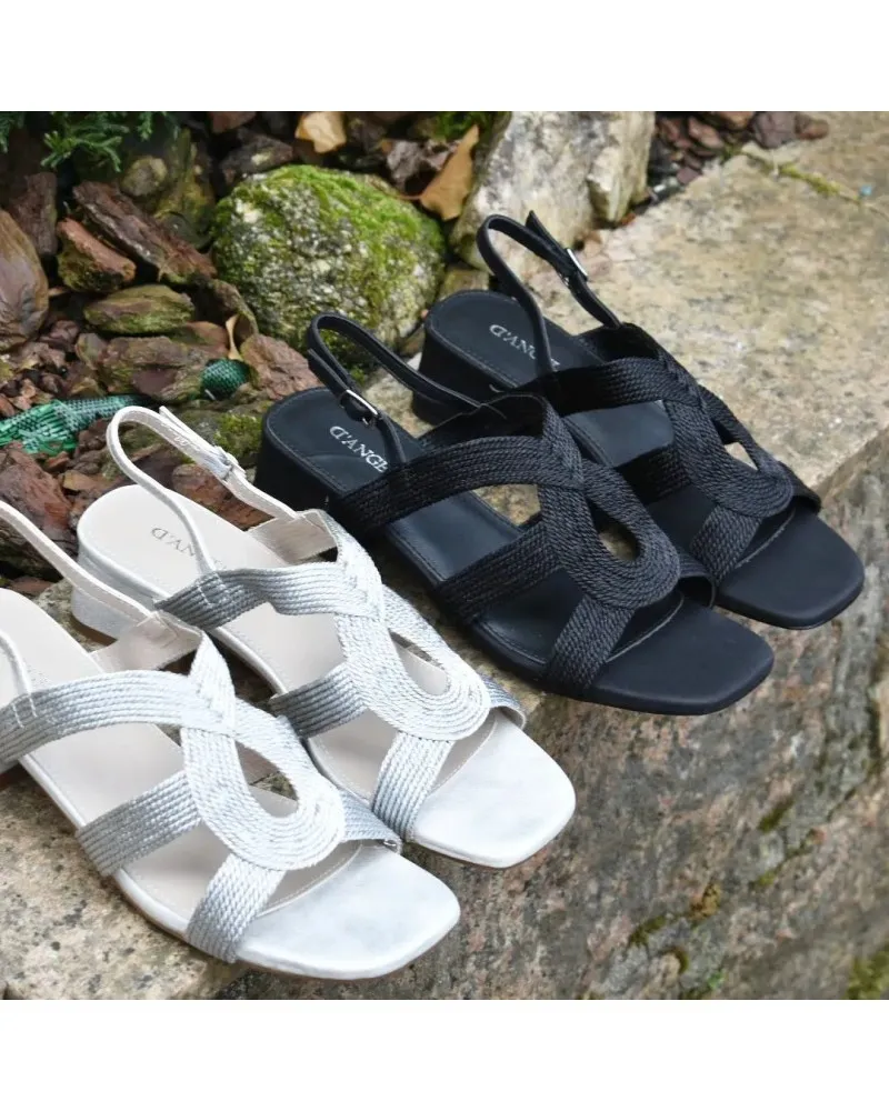 Sandalias tacón bajo DANGELA 23108