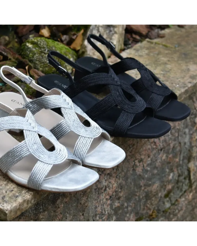 Sandalias tacón bajo DANGELA 23108