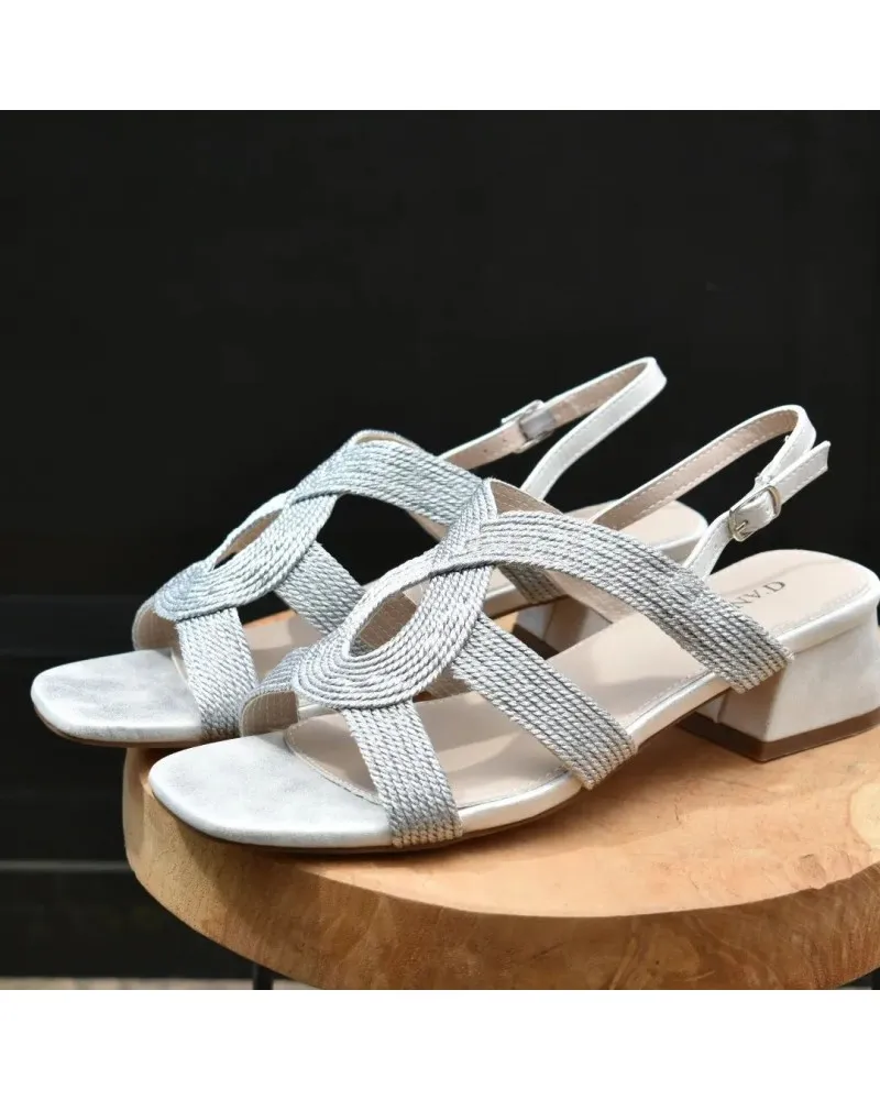 Sandalias tacón bajo DANGELA 23108