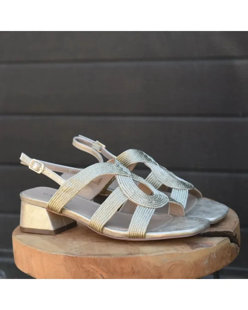 Sandalias tacón bajo DANGELA 23108
