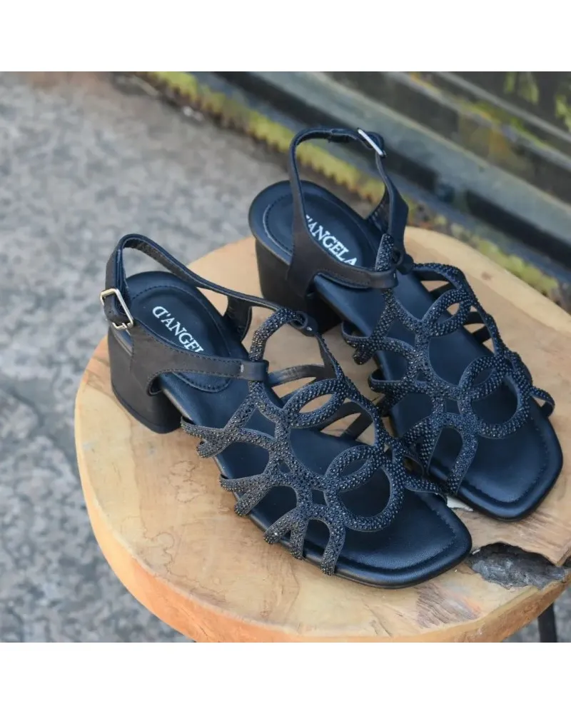 Sandalias tacón bajo DANGELA 23114