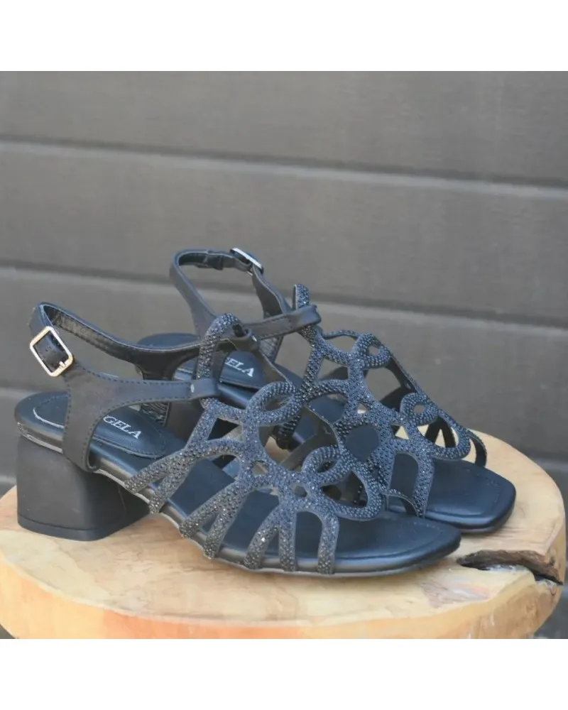 Sandalias tacón bajo DANGELA 23114