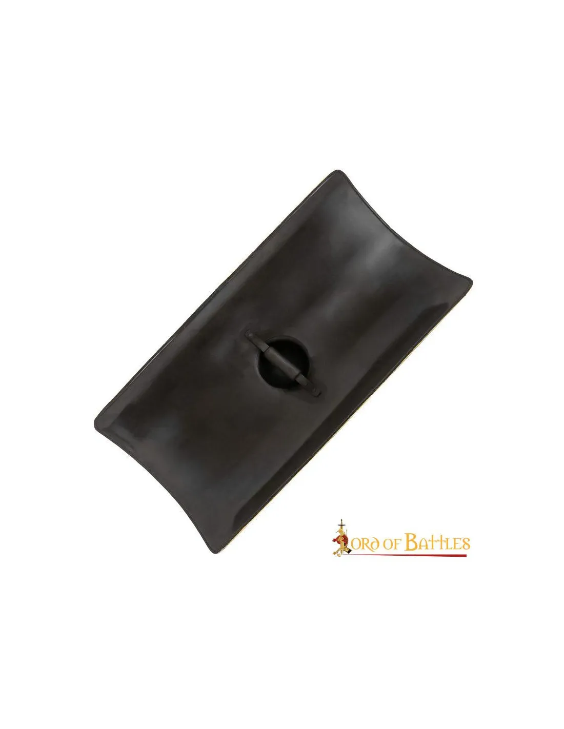 Scutum Romano decorativo con Umbo de acero (54,5 cm.)