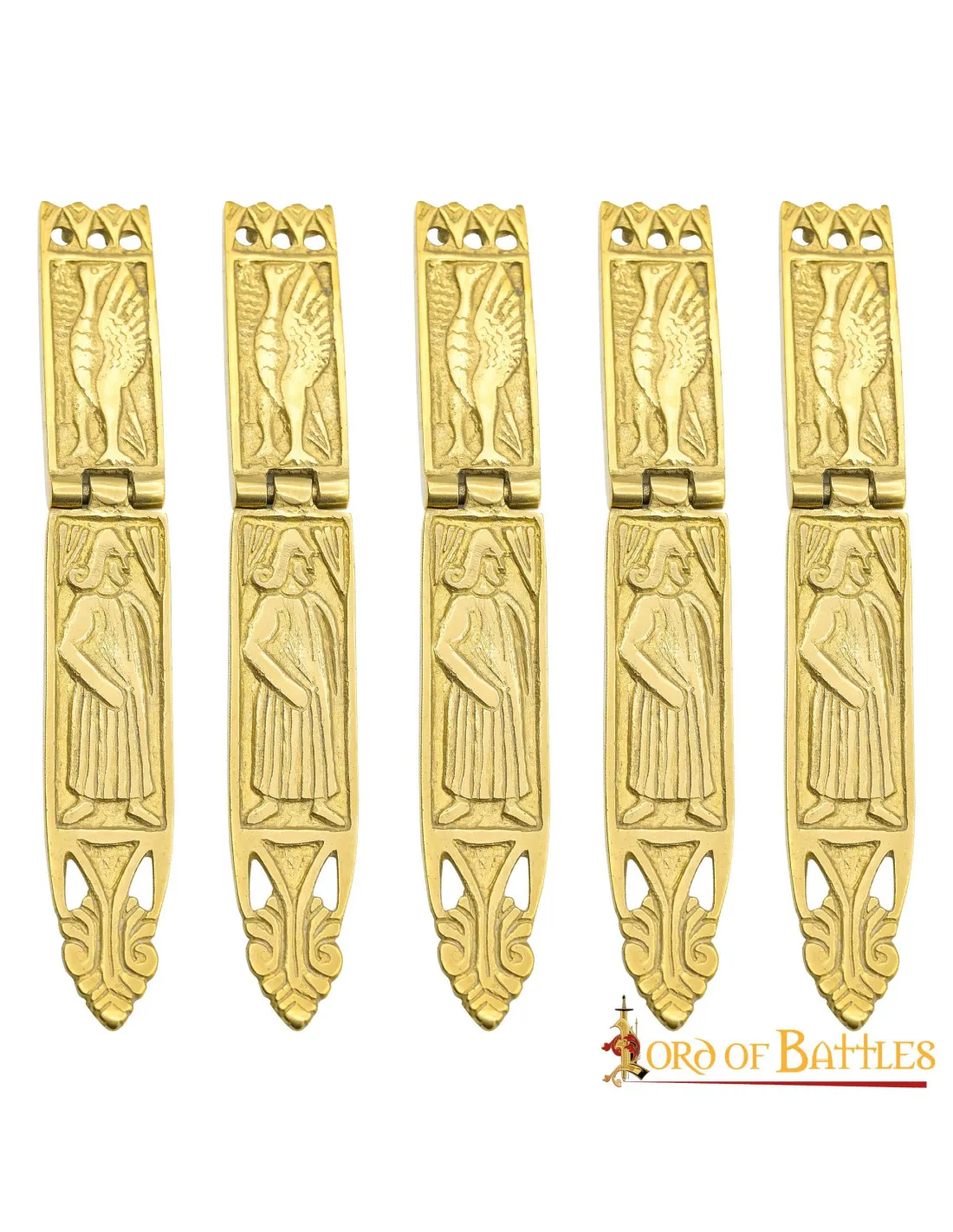 Set 5 Tiras latón para hacer tu cingulum romano