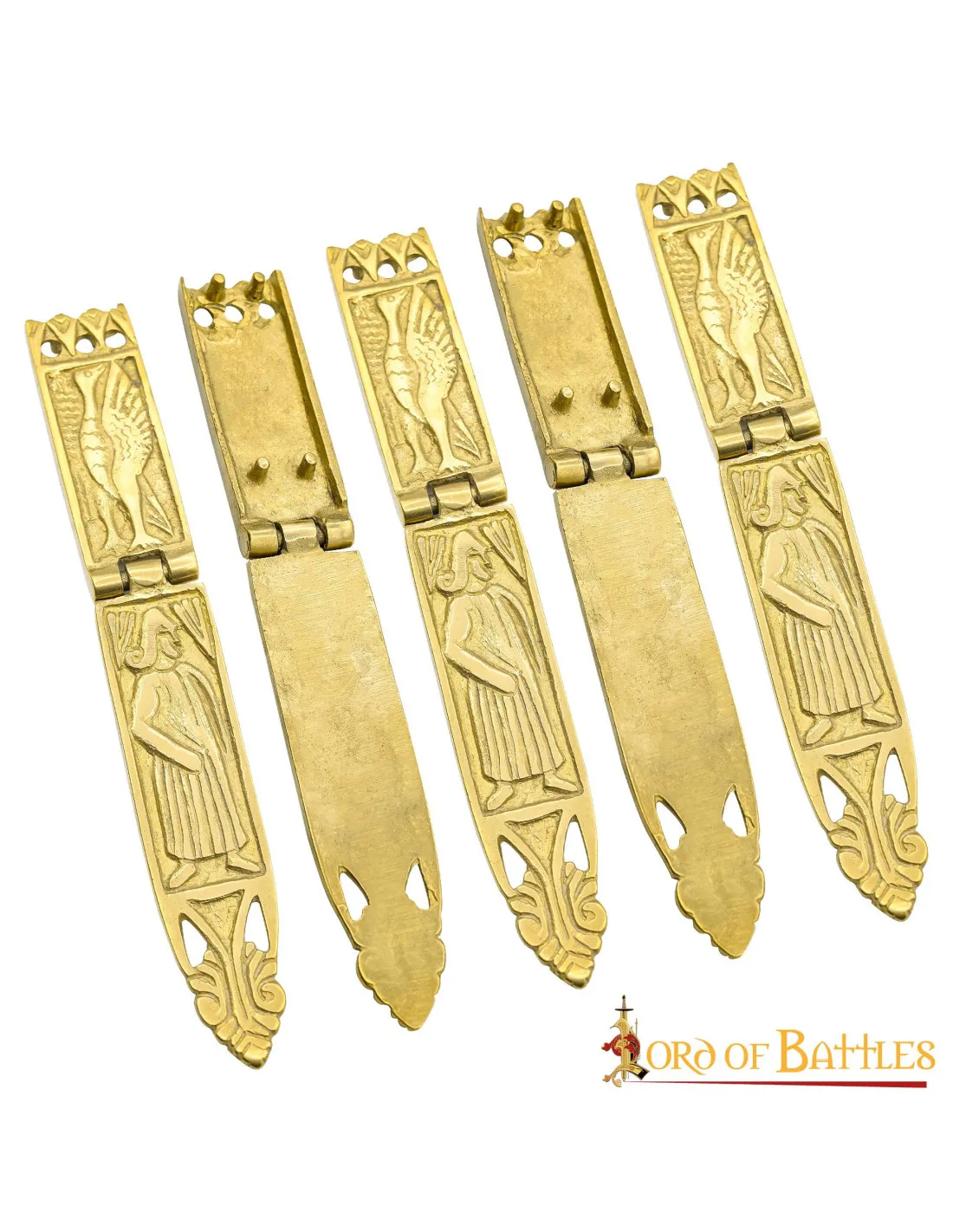 Set 5 Tiras latón para hacer tu cingulum romano