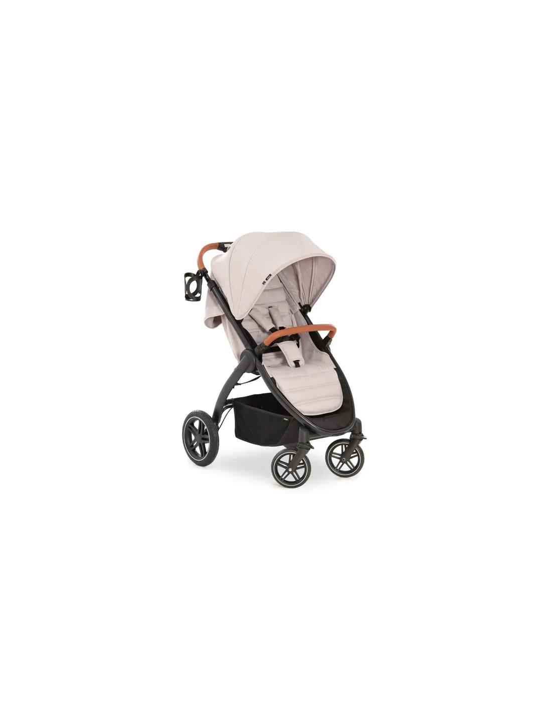 Silla de paseo Uptown beige de Hauck elegante todoterreno