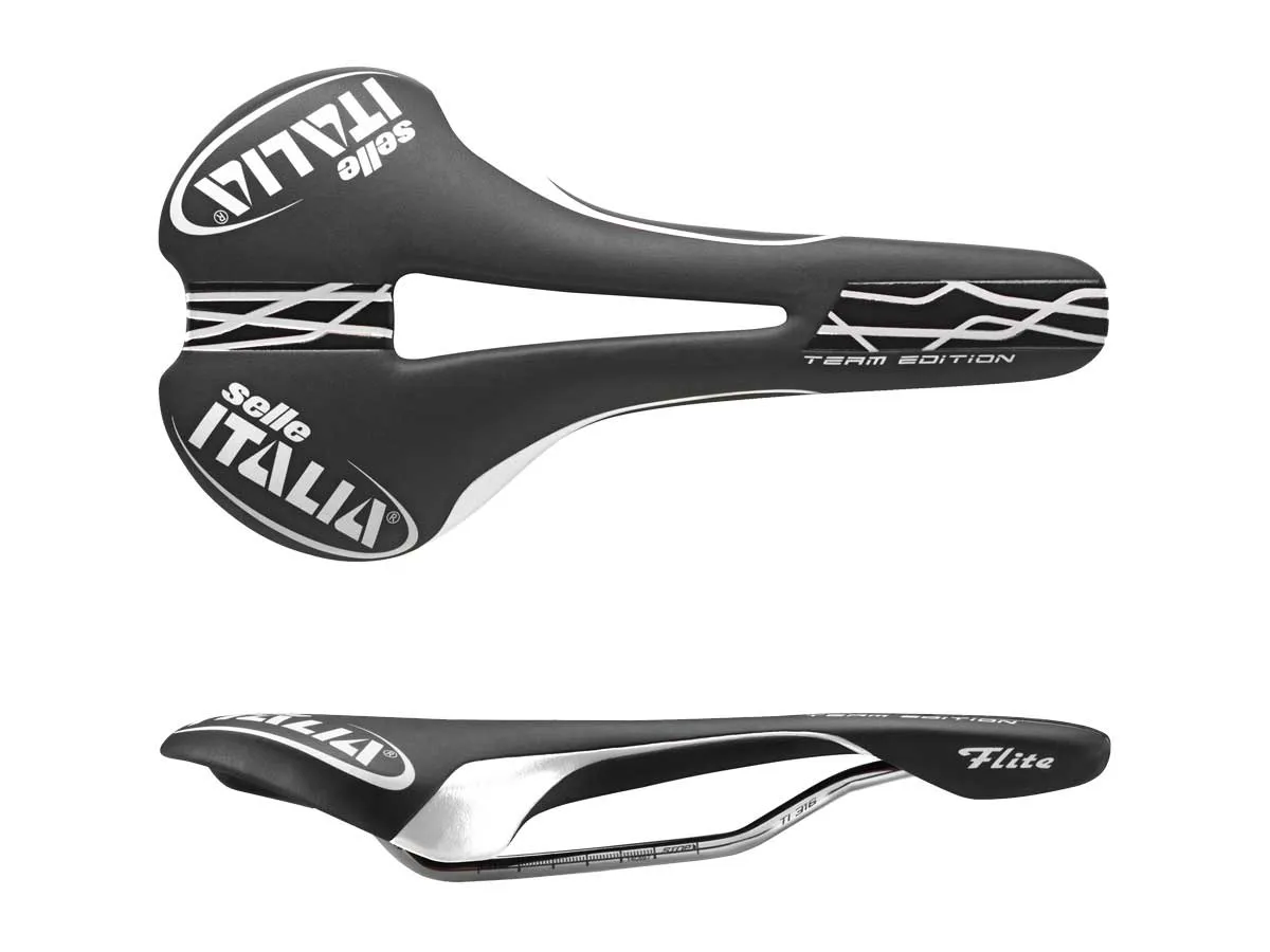 SILLIN SELLE ITALIA FLITE TEAM EDIT.FLOW NEGR/BLAN  652060