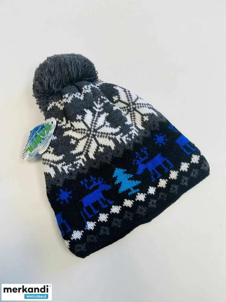 SOMBRERO DE HOMBRE CON POMPóN  COLORES SURTIDOS  NUEVO  OTOñO/INVIERNO