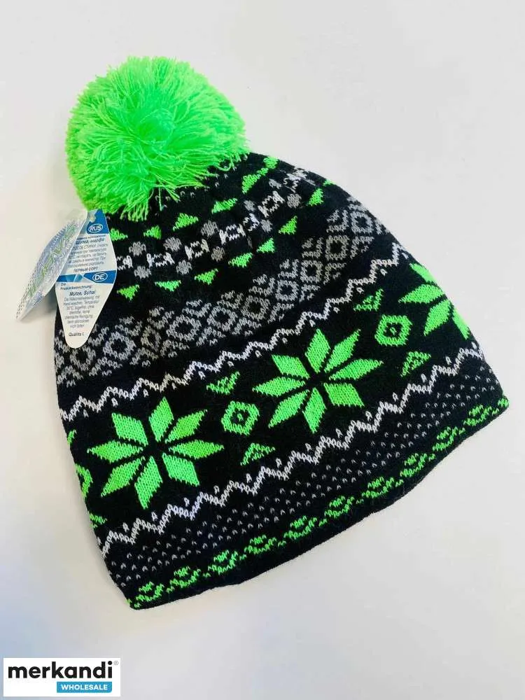 SOMBRERO DE HOMBRE CON POMPóN  COLORES SURTIDOS  NUEVO  OTOñO/INVIERNO