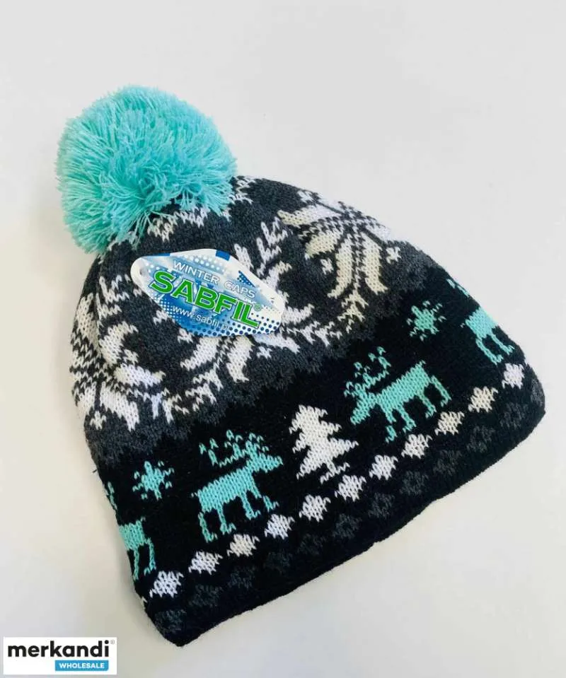 SOMBRERO DE HOMBRE CON POMPóN  COLORES SURTIDOS  NUEVO  OTOñO/INVIERNO