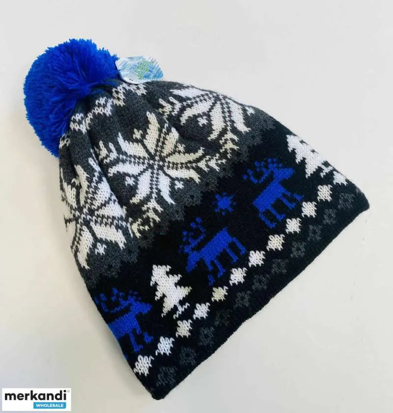 SOMBRERO DE HOMBRE CON POMPóN  COLORES SURTIDOS  NUEVO  OTOñO/INVIERNO