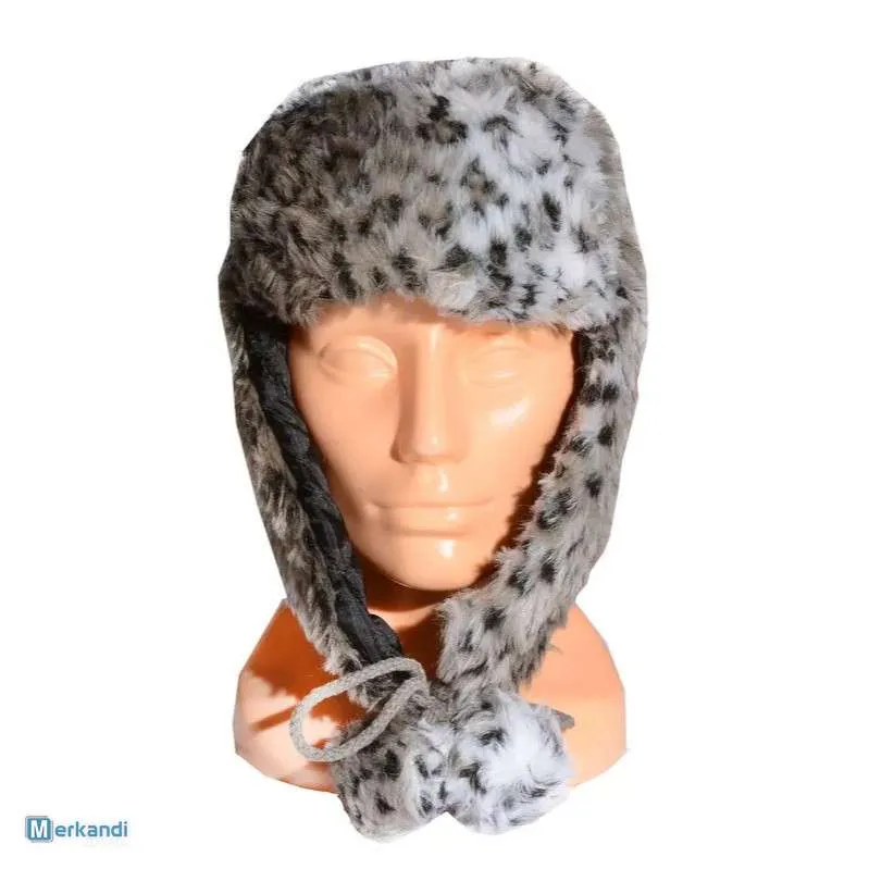 SOMBRERO DE INVIERNO PARA MUJER OREJA USHANKA PRODUCTO POLACO CÁLIDO