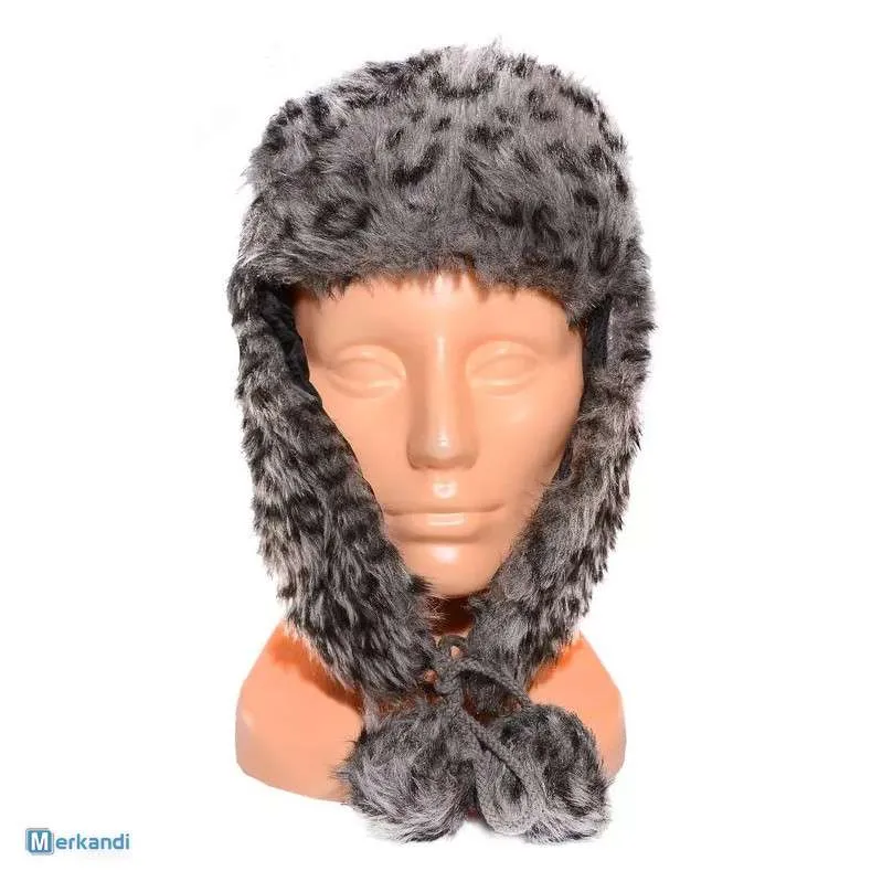 SOMBRERO DE INVIERNO PARA MUJER OREJA USHANKA PRODUCTO POLACO CÁLIDO