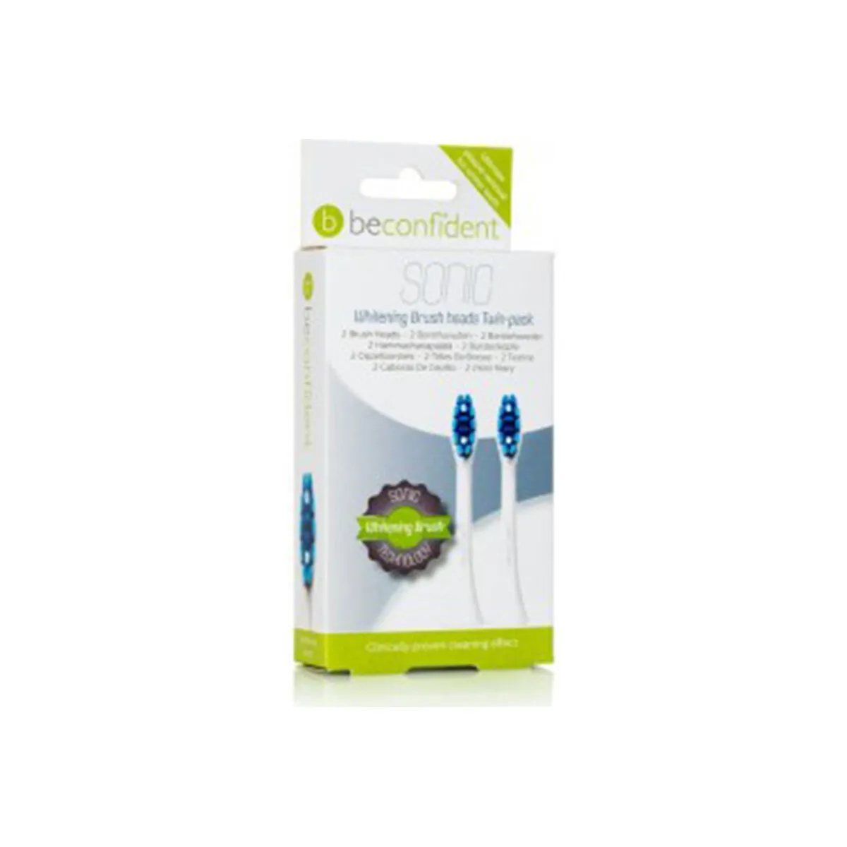 Sonic Toothbrush Heads Whitening White Lote