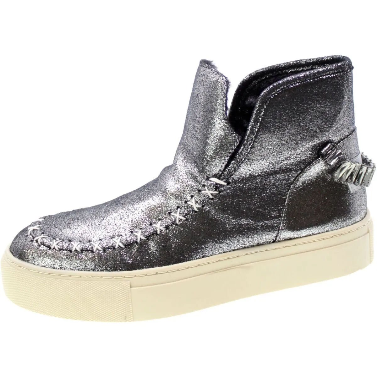 Stivaletto Donna Argento Eskimo Gbcdm2897