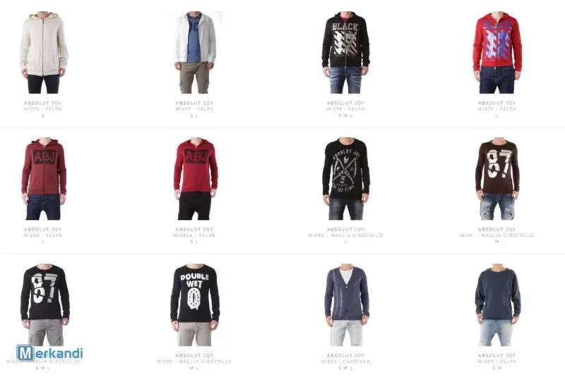 STOCK DE JERSEIS DE HOMBRE ABSOLUT JOY OTOÑO / INVIERNO