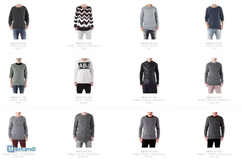 STOCK DE JERSEIS DE HOMBRE ABSOLUT JOY OTOÑO / INVIERNO