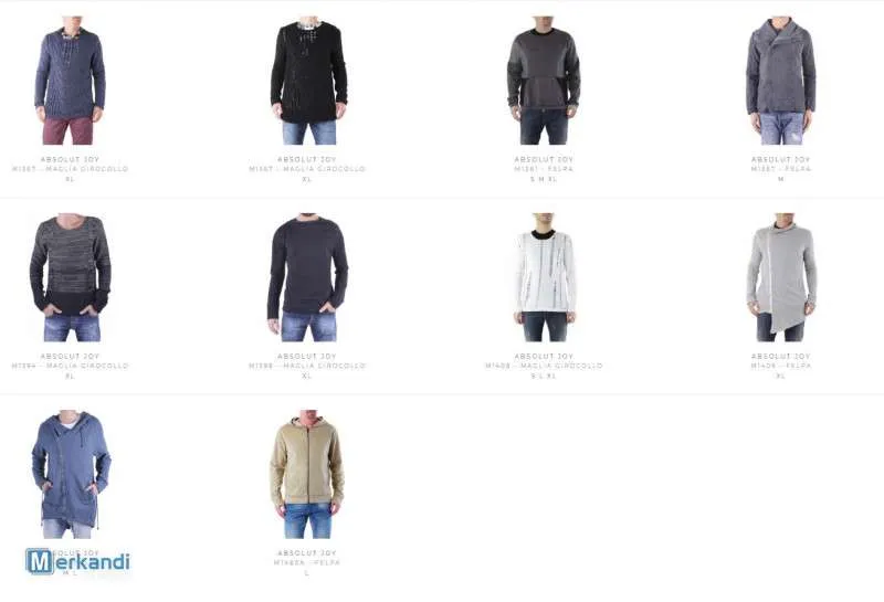STOCK DE JERSEIS DE HOMBRE ABSOLUT JOY OTOÑO / INVIERNO