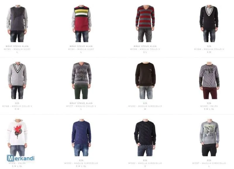 STOCK SUETERS HOMBRE OTOÑO / INVIERNO