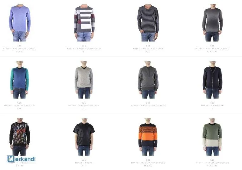 STOCK SUETERS HOMBRE OTOÑO / INVIERNO
