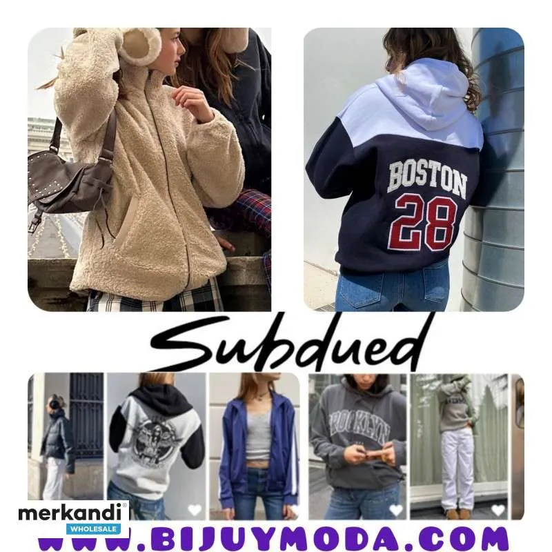 SUBDUET LOTES DE ROPA DE INVIERNO AL POR MAYOR  CALIDAD A Y VARIEDAD EN MODELOS PARA MUJER