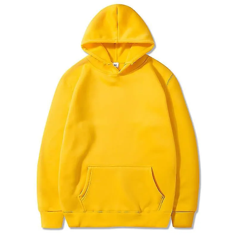 SUDADERA DE COLOR SóLIDO PARA HOMBRE Y MUJER SUDADERA CON CAPUCHA CHAQUETA OTOñO/INVIERNO SXXXL