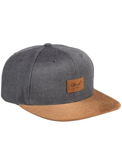 SUEDE CAP CHARCOAL