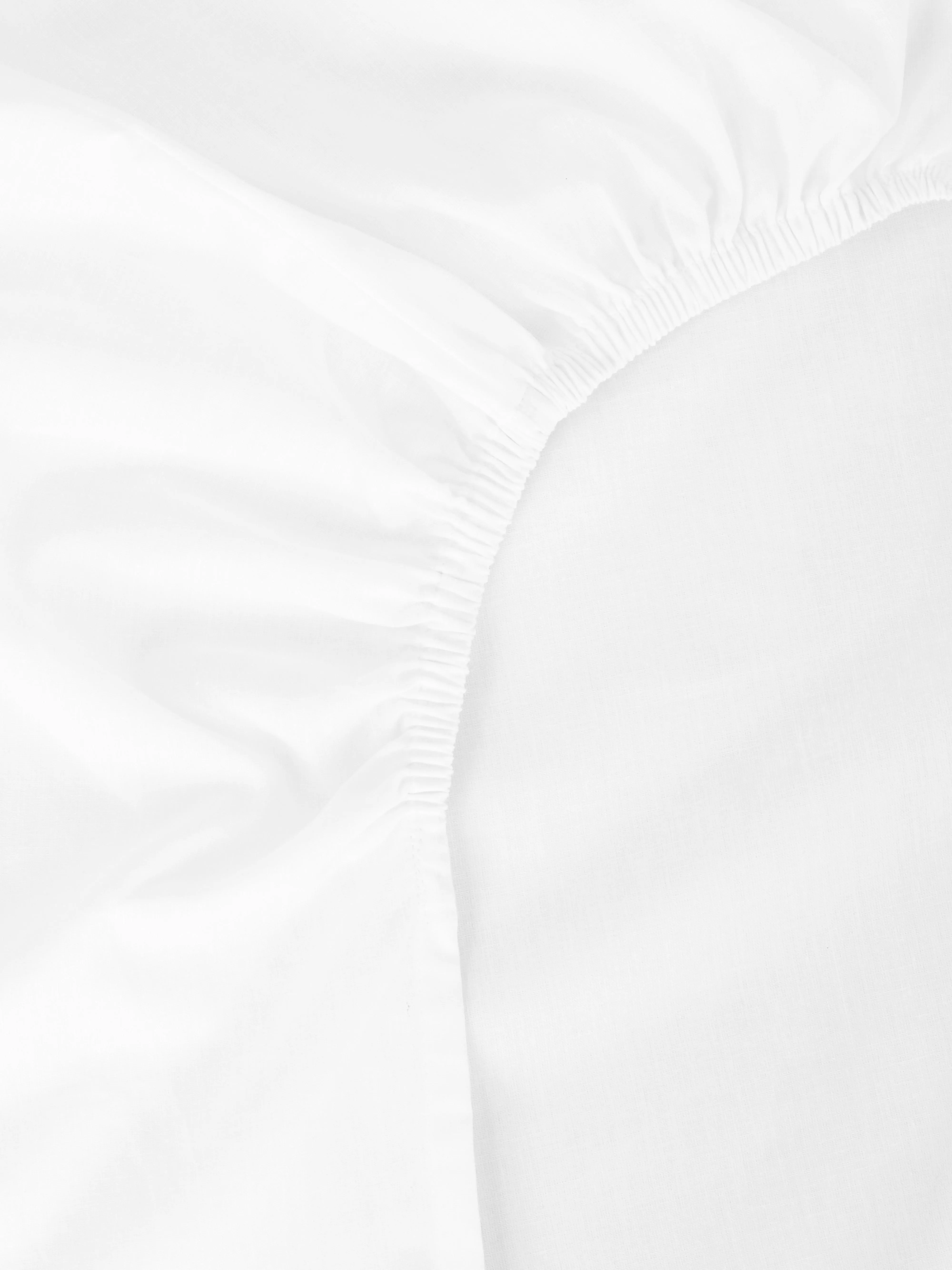 Sábana bajera de algodón para cama king